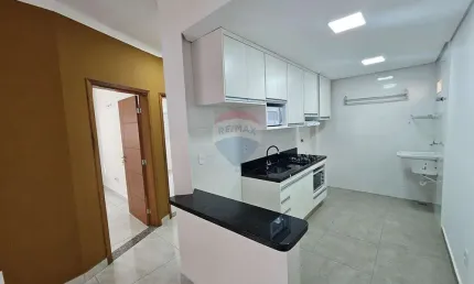 Apto 2 dormitórios semi-mobiliado para locação próximo à unifaj