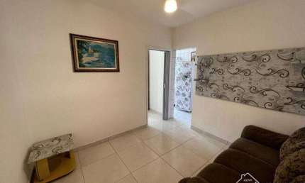 Apartamento com 1 Quarto Vila Guilhermina Praia Grande/SP