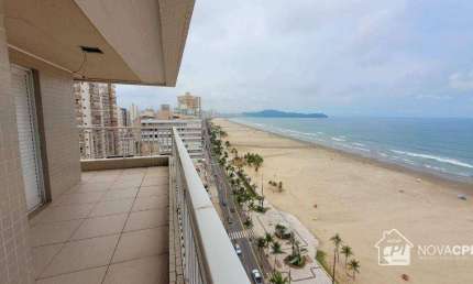 Apartamento com 3 quartos para alugar na Avenida Presidente Castelo Branco, Aviação, Praia Grande