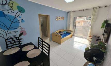 Apartamento com 1 Quarto Vila Guilhermina Praia Grande/SP