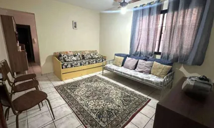 Apartamento com 1 quarto vila guilhermina praia grande/sp