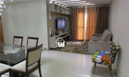 Apartamento com 3 dormitórios à venda aviação - praia grande/sp