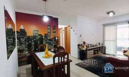 Apartamento com 2 quartos canto do forte em praia grande/sp