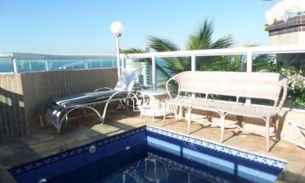 Cobertura à venda, 240 m² por R$ 2.500.000,00 - Vila Guilhermina - Praia Grande/SP