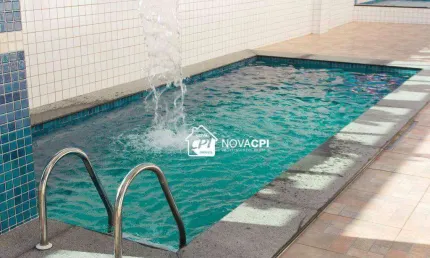 Apartamento com 2 quartos guilhermina na praia grande/sp