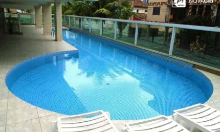 Apartamento à venda, 129 m² por r$ 550.000,00 - caiçara - praia grande/sp