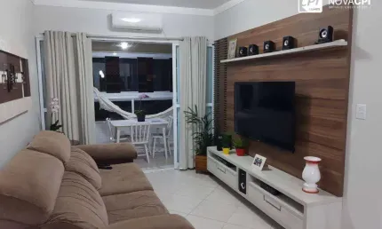 Apartamento à venda, 80 m² por r$ 490.000,00 - aviação - praia grande/sp