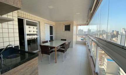 Apartamento à venda, 158 m² por R$ 1.350.000,00 - Vila Guilhermina - Praia Grande/SP