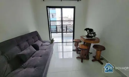 Apartamento com 2 quartos vila guilhermina na praia grande/sp