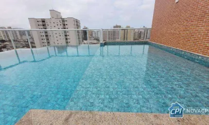 Apartamento com 2 quartos vila guilhermina praia grande/sp