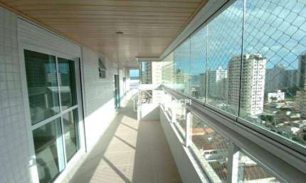 Apartamento com 3 dormitórios à venda, 120 m² por R$ 780.000,00 - Aviação - Praia Grande/SP