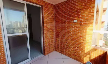 Apartamento com 2 quartos à venda na ocian praia grande/sp
