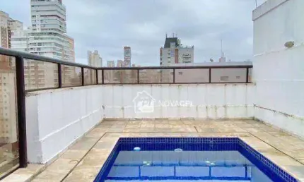 Cobertura à venda, 306 m² por R$ 1.800.000,00 - Boqueirão - Santos/SP