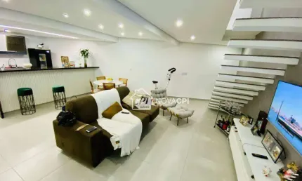 Sobrado à venda, 84 m² por R$ 405.000,00 - Vilamar - Praia Grande/SP