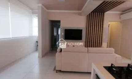 Apartamento com 2 quartos para  venda na vila guilhermina praia grande/sp