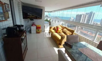 Apartamento com 3 quartos à venda na Rua Balneário Camburiu, Aviação, Praia Grande