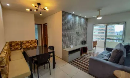 Apartamento com 2 quartos boqueirão praia grande/sp