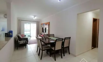 Apartamento com 2 Quartos na Vila Guilhermina - Praia Grande/SP