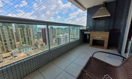 Apartamento com 1 quarto à venda na Rua Brigadeiro Faria Lima, Canto do Forte, Praia Grande