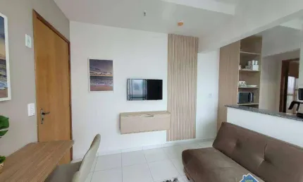 Flat com 1 quarto à venda na Rua Campinas, Boqueirão, Praia Grande