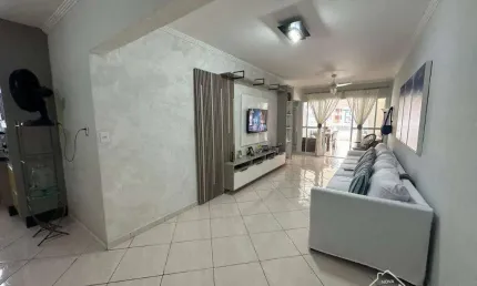 Apartamento com 3 quartos vila guilhermina em praia grande/sp