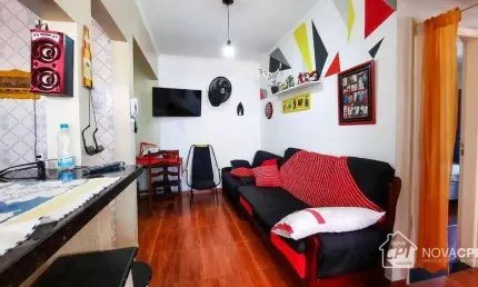 Apartamento para venda no bairro vila tupi em praia grande/sp.