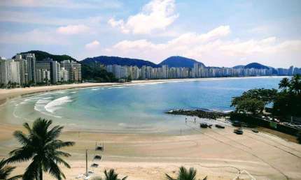 Apartamento com 3 quartos à venda na Avenida General Monteiro de Barros, Jardim Astúrias, Guarujá