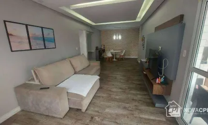 Apartamento com 3 quartos guilhermina em praia grande/sp