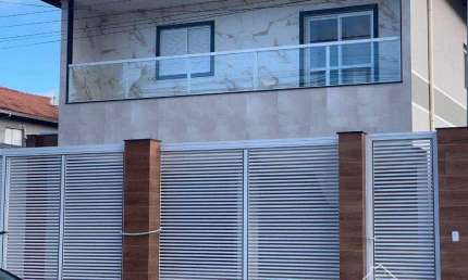 Casa em condomínio fechado com 2 quartos à venda na Avenida Pedro Américo, Parque das Américas, Praia Grande
