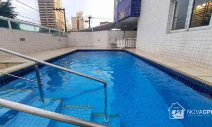 Apartamento com 1 quarto na vila guilhermina - praia grande/sp