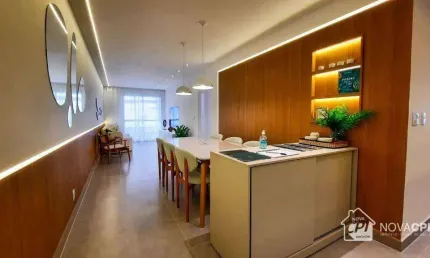 Apartamento de 2 quartos no Canto do Forte Praia Grande/SP