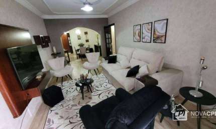 Apartamento com  3 Quartos Mobiliado em Praia Grande SP