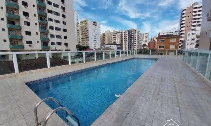 Apartamento em praia grande 2 quartos lazer completo