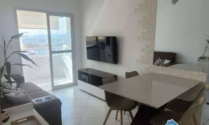 Apartamento com 2 quartos à venda na vila guilhermina praia grande/sp
