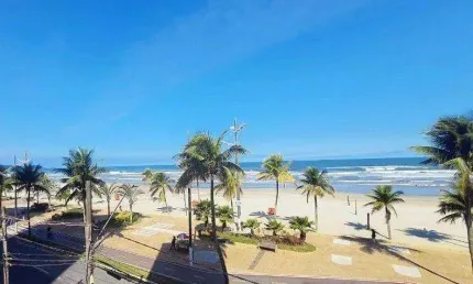 Apartamento com 2 quartos cidade ocean em praia grande/sp