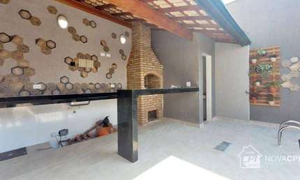 Casa em condomínio fechado com 2 quartos à venda na Avenida Professor Daijiro Matsuda, Balneário Pires, Praia Grande