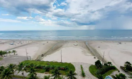 Apartamento com 2 quartos nova mirim praia grande/sp