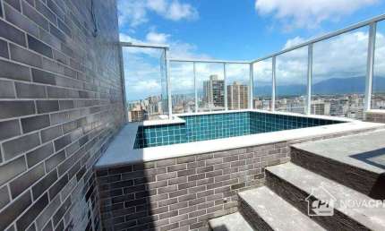 Cobertura com 3 quartos Vila Guilhermina em Praia Grande/SP