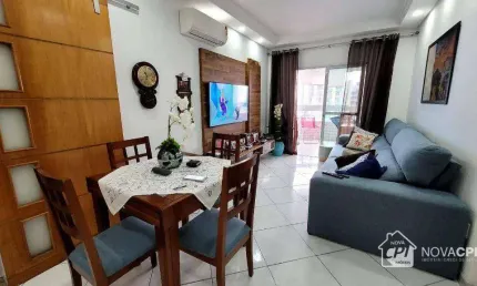 Apartamento com 2 quartos vila guilhermina na praia grande/sp