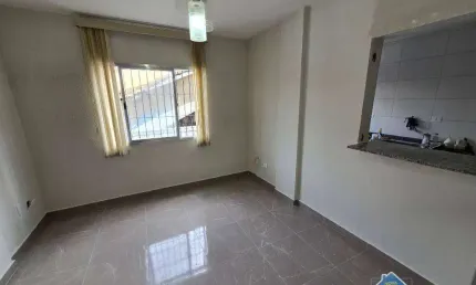 Apartamento com 1 quarto na tupi em praia grande/sp