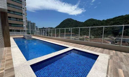 Apartamento com 3 quartos canto do forte em praia grande/sp