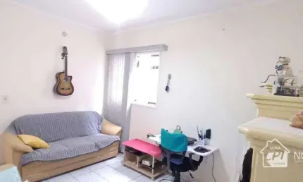 Apartamento mobiliado na praia grande 1 quarto 100 metros da praia