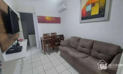 Apartamento com 1 quarto canto do forte na praia grande/sp
