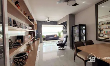 Apartamento com 3 quartos mobiliado canto do forte em praia grande/sp