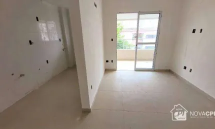 Apartamento com 1 quarto vila guilhermina praia grande/sp