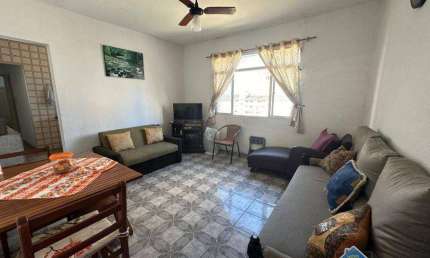 Apartamento com 1 Quarto Vila Guilhermina na Praia Grande/SP