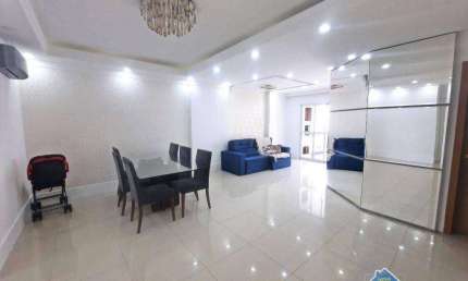 Apartamento com 4 Quartos mobiliado Vila Guilhermina em Praia Grande/SP