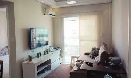 Apartamento com 2 quartos vila guilhermina praia grande/sp
