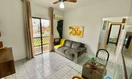 Apartamento com 1 quarto à venda na Rua Carlos Gomes, Cidade Ocian, Praia Grande
