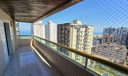 Apartamento com 2 quartos para alugar na Rua Alameda das Américas, Guilhermina, Praia Grande
